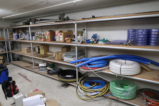 4 stk. lagerreoler uden indhold