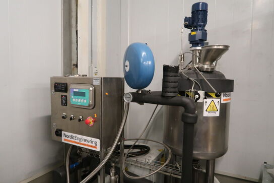 Teststation med 75L mixer tank NORDIC ENGINEERING 