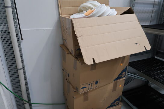 Div. Papkasser med varelager