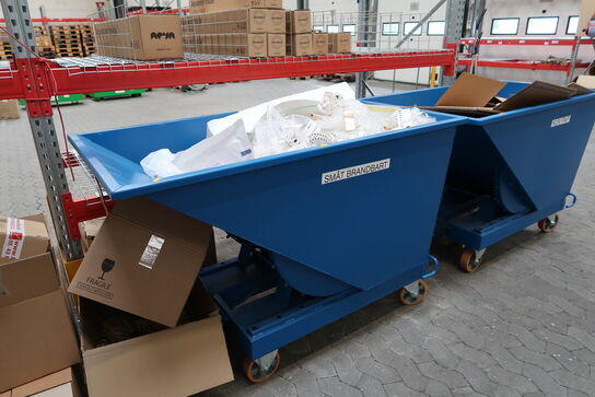 Vippecontainer med indhold AJ