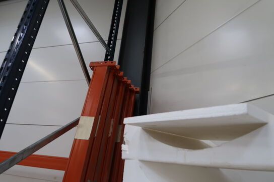 6 fag pallereoler uden indhold med ekstra vanger