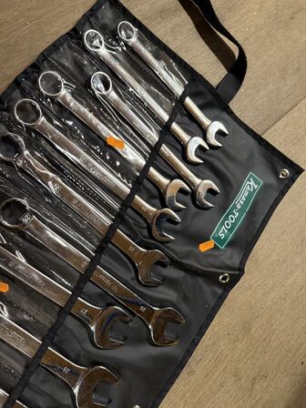 Ringgaffelnøglesæt KANSAS TOOLS