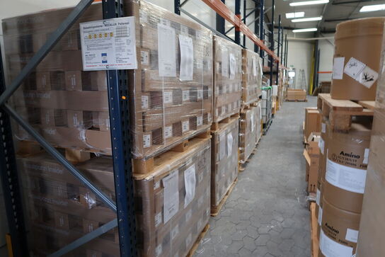 6 fag pallereoler uden indhold med ekstra vanger