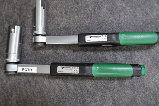 2 stk. momentnøgler STAHLWILLE 730N/2