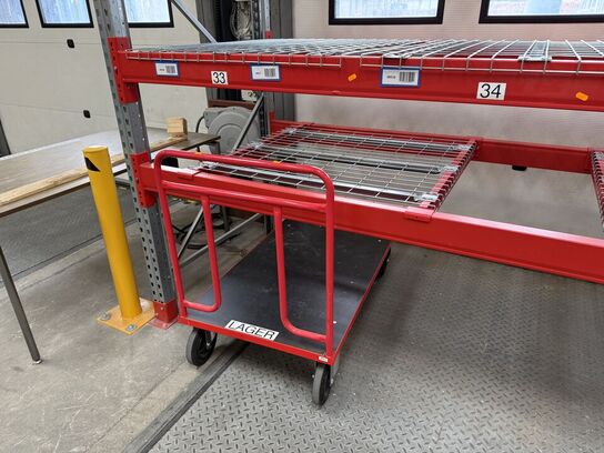 2 stk. pallereoler uden indhold