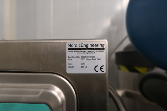 Teststation med 75L mixer tank NORDIC ENGINEERING 