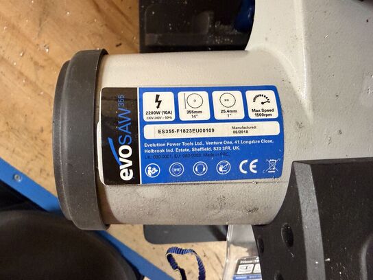 Kap-/geringssav EVOLUTION EvoSaw 355