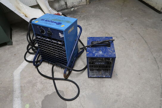 2 stk. varmeblæsere JOEL, ELBJORN