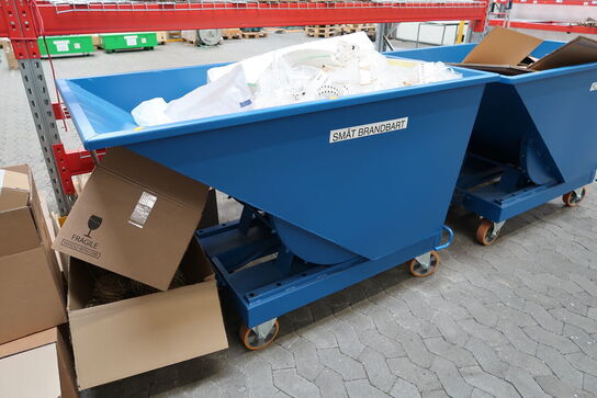 Vippecontainer med indhold AJ