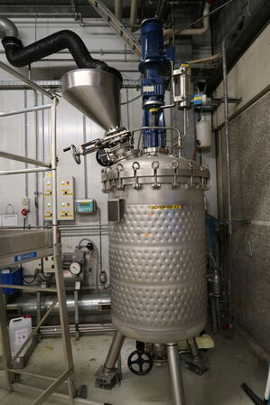 Teststation 500L mixer tank NORDIC ENGINEERING 