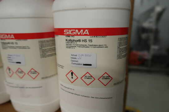 Palle med kolliphor HS 15 SIGMA