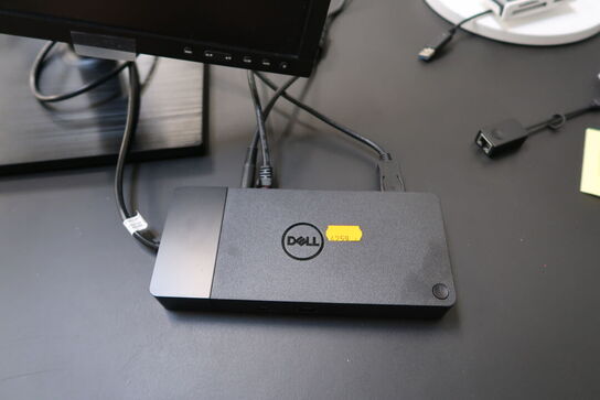 Computerskærm SAMSUNG S24E450, Dockingstation DELL