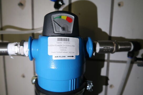 Teststation med div. Filtre m.m.