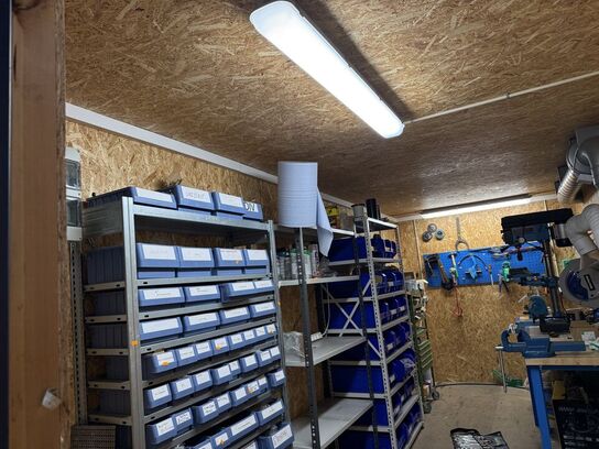 Isoleret 20" container med strøm(Uden indhold)