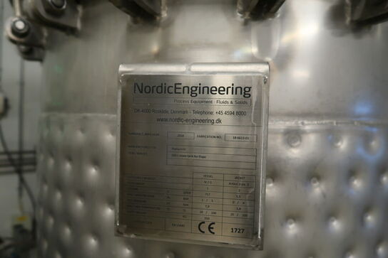 Teststation 500L mixer tank NORDIC ENGINEERING 