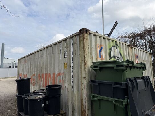20" container uden indhold