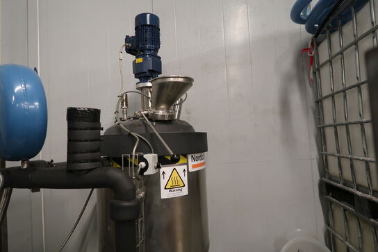 Teststation med 75L mixer tank NORDIC ENGINEERING 