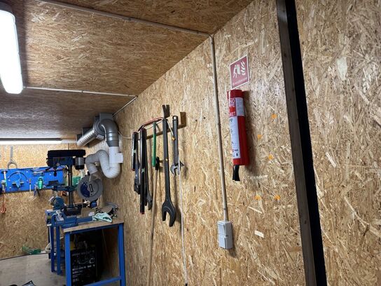 Isoleret 20" container med strøm(Uden indhold)