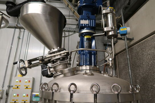 Teststation 500L mixer tank NORDIC ENGINEERING 