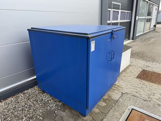 Opbevaringsskab med spildtank WFI (Uden indhold)