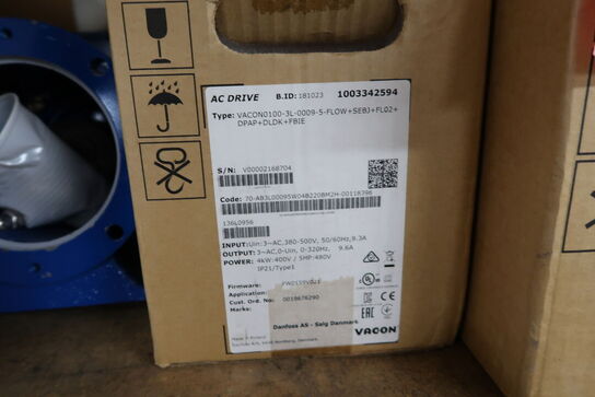 Frekvensomformer FLOW VACON DANGER 5 MIN