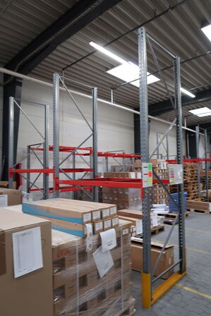 6 fag pallereoler uden indhold