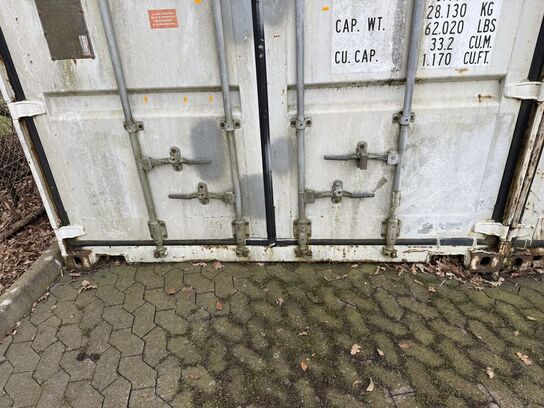 20" container uden indhold