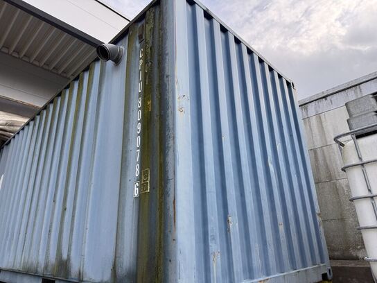 Isoleret 20" container med strøm(Uden indhold)