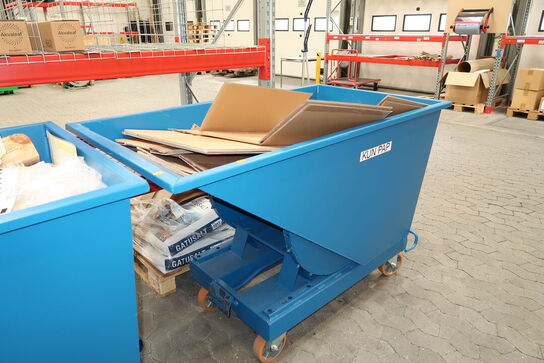 Vippecontainer med indhold AJ