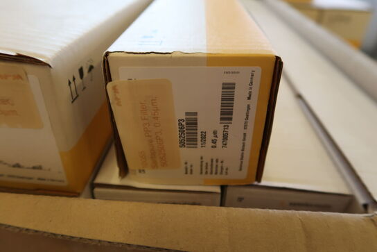 2 stk. paller med div. Filtre SARTOPURE