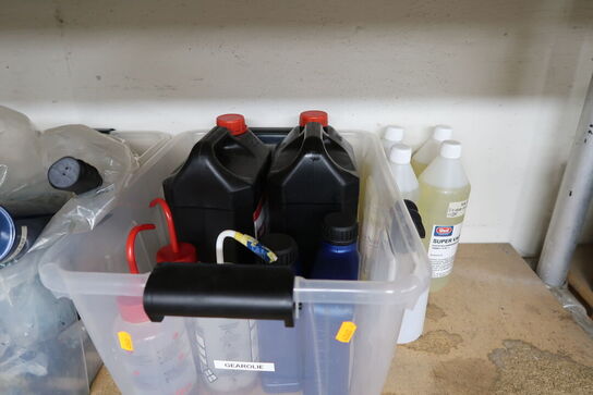 Div. Plejemidler, fedtsprøjter, fedtpatroner m.m.