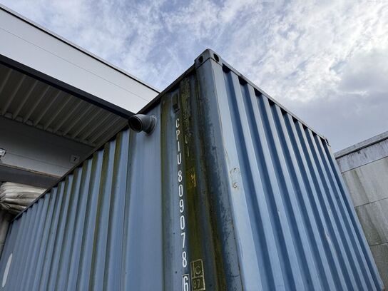 Isoleret 20" container med strøm(Uden indhold)