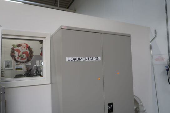 Stålskab uden indhold