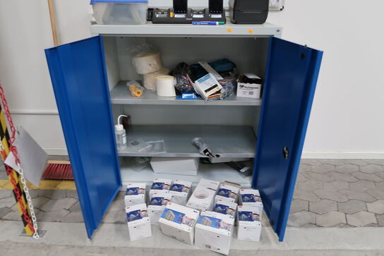 Stålskab uden indhold