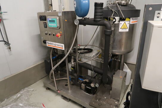 Teststation med 75L mixer tank NORDIC ENGINEERING 