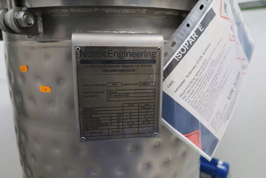 Mixer tank NORDIC ENGINEERING 160L TMC