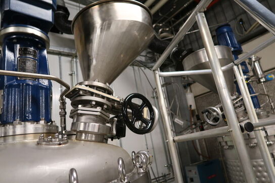 Teststation 500L mixer tank NORDIC ENGINEERING 