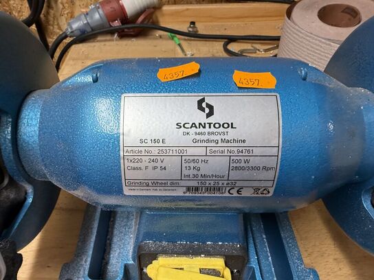 Bænksliber SCANTOOL SC 150E