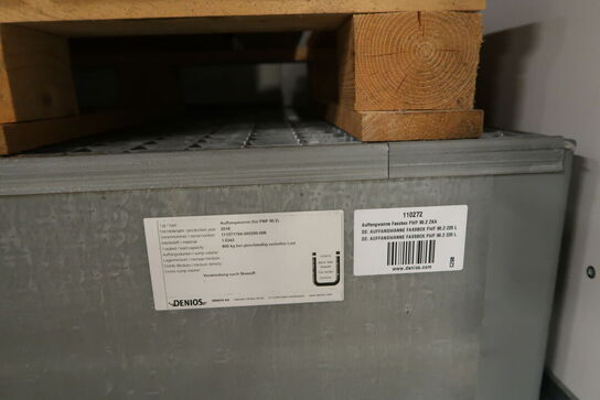 Stålskab uden indhold DENIOS