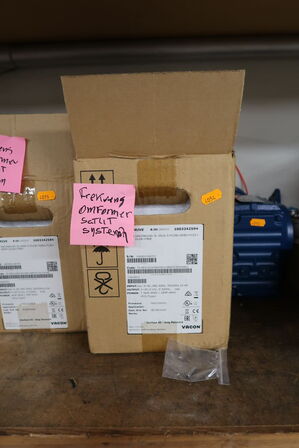 Frekvensomformer FLOW VACON DANGER 5 MIN