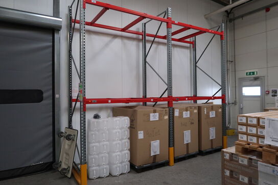 6 fag pallereoler uden indhold