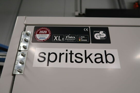 Stålskab uden indhold DENIOS