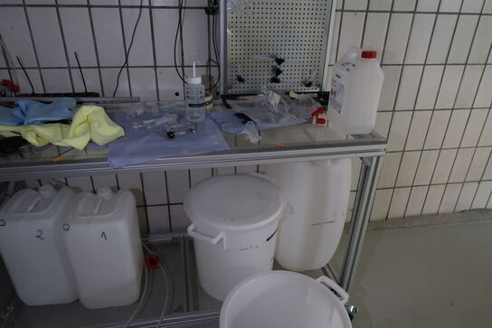 Teststation (Longerpump og Thermo Scientific maskiner medfølger ikke)