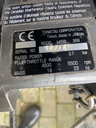 LM 22 Sejlbåd med Tohatsu 5Hk udenbordsmotor (MOMSFRI) 