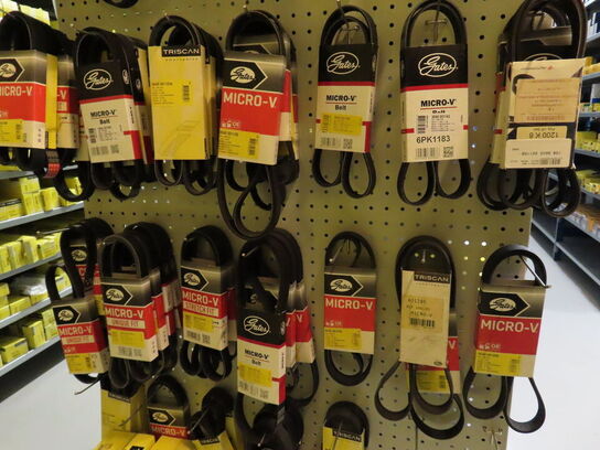 Stort sortiment remme