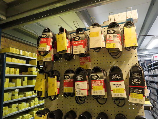 Stort sortiment remme