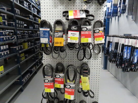 Stort sortiment remme