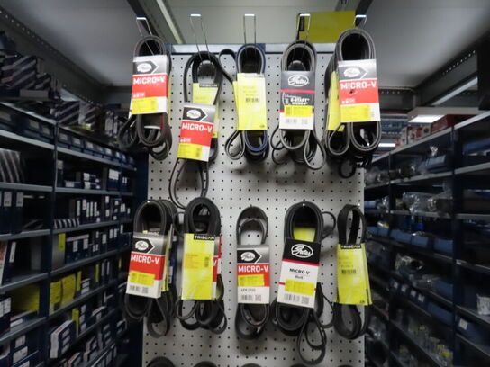 Stort sortiment remme