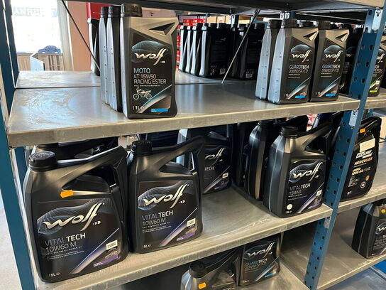 Div. olier og tilbehør