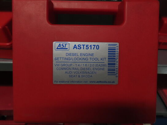 Værktøjssæt til indstilling/låsning af dieselmotorer, AST5170